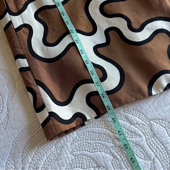 Diane Von Furstenberg - Abstract Swirl Print Silk Lightweight Coat - Picture 12 of 16